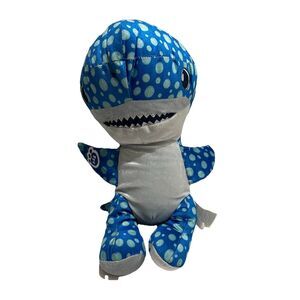 Build-A-Bear Shark Week Whale Shark Plush 18” Blue Spotted Stuffed Animal Toy